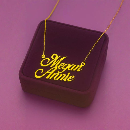 Double Name Necklace