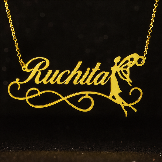 Customize Single Name Necklace