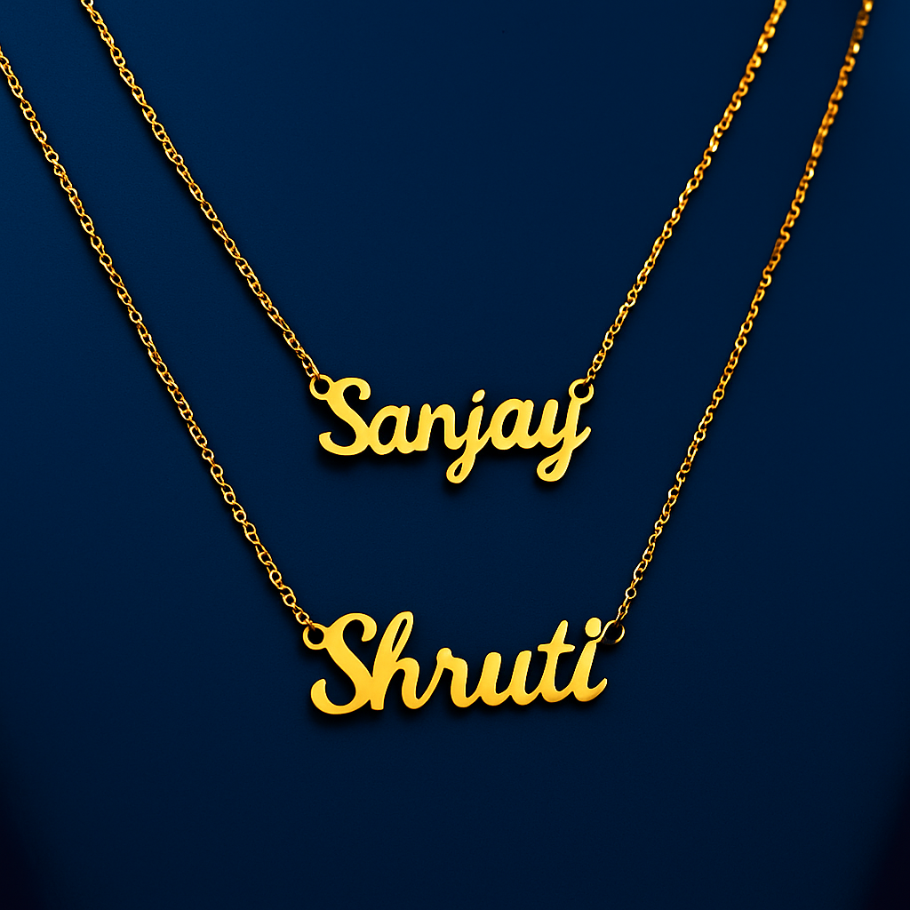 Customize Name Layered Necklace