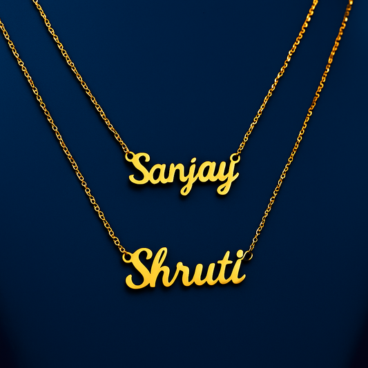 Customize Name Layered Necklace