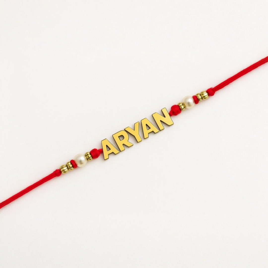 Customize Capital Name Rakhi