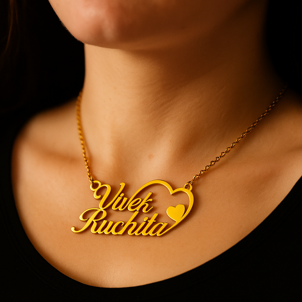 Bonded Hearts Custom Necklace