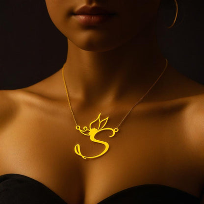 Single Letter Necklace